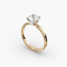 Classic Comfort Fit Solitaire Engagement Ring In 14K Yellow Gold (2.5mm)