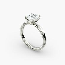 Classic Comfort Fit Solitaire Engagement Ring In Platinum (2.5mm)