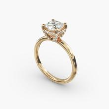 e Engagement Ring In 14K Yellow Gold (1/6 Ct. Tw.)