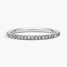 Riviera Pavé Diamond Ring In 14k White Gold (1/4 Ct. Tw.)