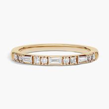 Dot Dash Diamond Ring In 14k Yellow Gold (1/4 Ct. Tw.)
