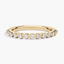 Floating Diamond Wedding Ring In 14k Yellow Gold (1/3 Ct. Tw.)