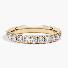Riviera Pavé Lab-Grown Diamond Ring In 14K Yellow Gold (3/4 Ct. Tw. - F-G / VS2-SI1)