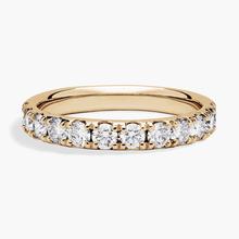 Riviera Pavé Lab-Grown Diamond Ring In 14K Yellow Gold (1 Ct. Tw. - F-G / VS2-SI1)