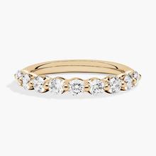 Floating Lab-Grown Diamond Wedding Ring In 14K Yellow Gold (3/4 Ct. Tw. - F-G / VS2-SI1)