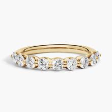 Floating Lab-Grown Diamond Wedding Ring In 14K Yellow Gold (1 Ct. Tw. - F-G / VS2-SI1)
