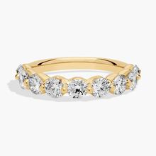 Floating Lab-Grown Diamond Wedding Ring In 14K Yellow Gold (1 1/2 Ct. Tw. - F-G / VS2-SI1)