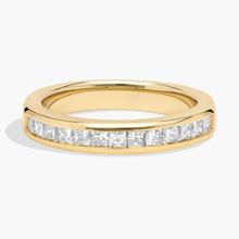 Channel Set Princess-Cut Diamond Ring In 14K Yellow Gold (1/2 Ct. Tw. - H-I / SI1-SI2)