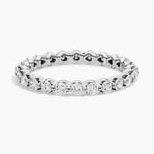Floating Lab-Grown Diamond Eternity Ring In 14K White Gold (1 Ct. Tw. - F-G / VS2-SI1)