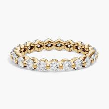 Floating Diamond Eternity Ring In 14K Yellow Gold (1 1/2 Ct. Tw. - H-I / SI1-SI2)