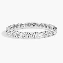 Luna Diamond Eternity Ring In 14K White Gold (1 Ct. Tw. - H-I / SI1-SI2)