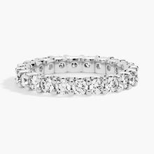 Luna Lab-Grown Diamond Eternity Ring In 14K White Gold (2 Ct. Tw. - F-G / VS2-SI1)