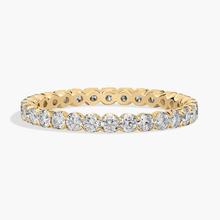 Fishtail Diamond Eternity Ring In 14K Yellow Gold (1 Ct. Tw. - H-I / SI1-SI2)