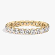 Fishtail Diamond Eternity Ring In 14K Yellow Gold (1 1/2 Ct. Tw. - H-I / SI1-SI2)