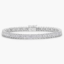 Garland Diamond Tennis Bracelet In 14k White Gold (7 1/2 Ct. Tw.)
