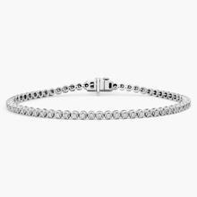 7 " Four Prong Diamond Tennis Bracelet In 14K White Gold (1 Ct. Tw. - H-I / SI1-SI2)
