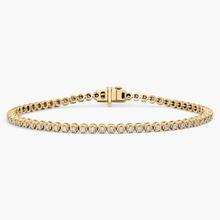 7 " Four Prong Diamond Tennis Bracelet In 14K Yellow Gold (1 Ct. Tw. - H-I / SI1-SI2)