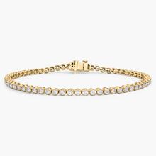 7 " Four Prong Diamond Tennis Bracelet In 14K Yellow Gold (2 Ct. Tw. - H-I / SI1-SI2)