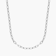 24" Cable Chain In Sterling Silver (1.35mm)