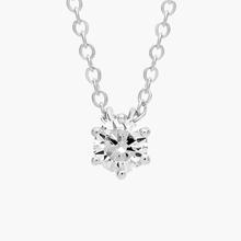 Wire Basket Diamond Pendant In 14K White Gold (1/4 Ct. Tw. - H-I / SI1-SI2)